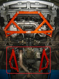 Subaru Impreza WRX 01/- GDA Lower Side support brace L+R - em-power.it