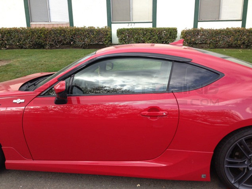 SK-Import JDM Style Side Window Visor Smoke Subaru BRZ, Toyota GT86