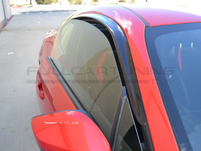 SK-Import JDM Style Side Window Visor Smoke Subaru BRZ, Toyota GT86
