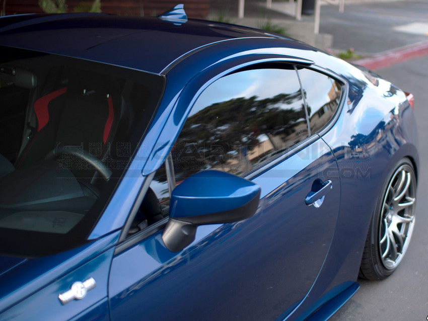 SK-Import JDM Style Side Window Visor Smoke Subaru BRZ, Toyota GT86