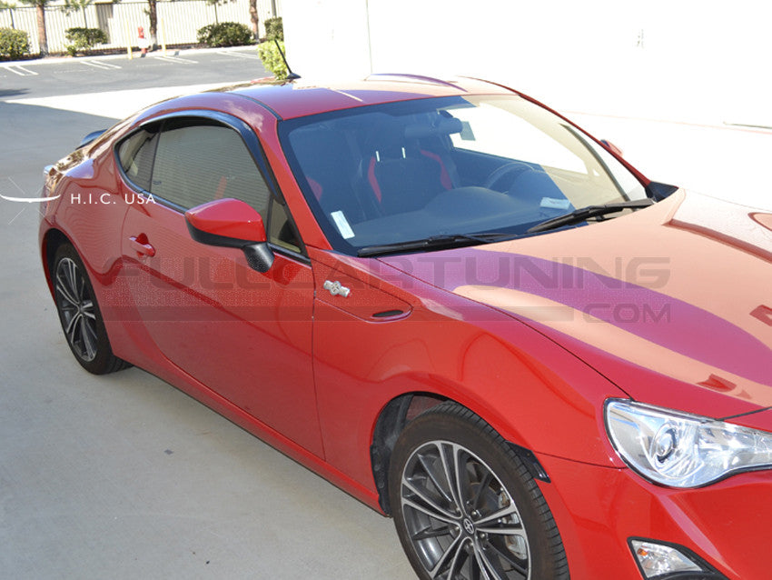 SK-Import JDM Style Side Window Visor Smoke Subaru BRZ, Toyota GT86