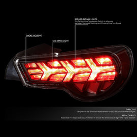 Fari Posteriori stile Lamborghini LED Smoked Subaru BRZ, Toyota GT86 tutti gli anni