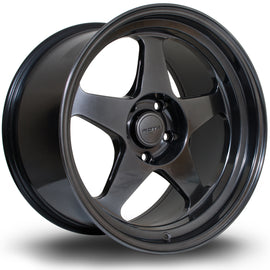 Cerchio in Lega Rota Slipstream 18x10.5 5x114.3 ET12 Hyper Black