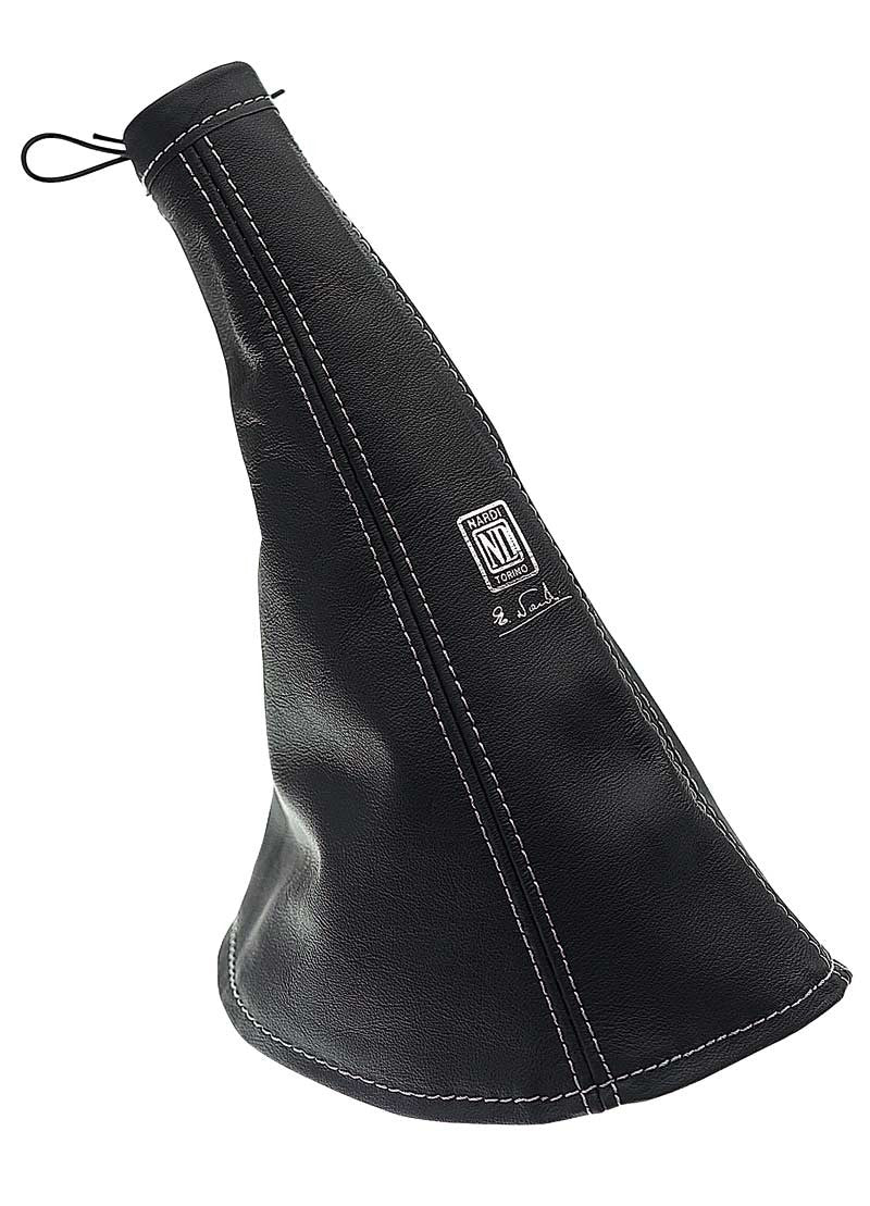 Nardi Cuffia freno a mano in Pelle nera
