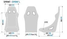 Load image into Gallery viewer, Sparco Sprint L Sedile avvolgente Black FIA