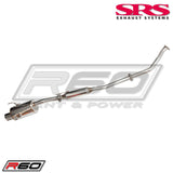 SRS Sistemi di scarico R60 Catback System TÜV (Civic EP3)