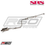 SRS Sistemi di scarico R60 Catback System TÜV (Del Sol)