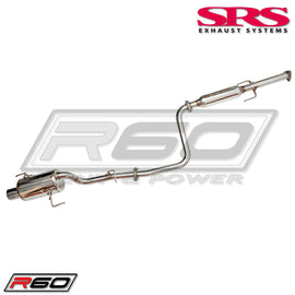 SRS Sistemi di scarico R60 Catback System TÜV (Prelude 92-96)