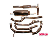 SRS Sistemi di scarico G600 Catback System in acciaio inossidabile (Civic 07-12 3/5dr 1.8i Type-S FK2 FN1)