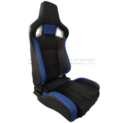 Sedile RS6 II Regolabile Nero - Blue
