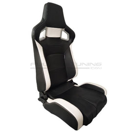 Sedile RS6 II Regolabile Nero - White