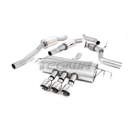MILLTEK CAT BACK EXHAUST HONDA CIVIC TYPE R FK8 17+ - em-power.it