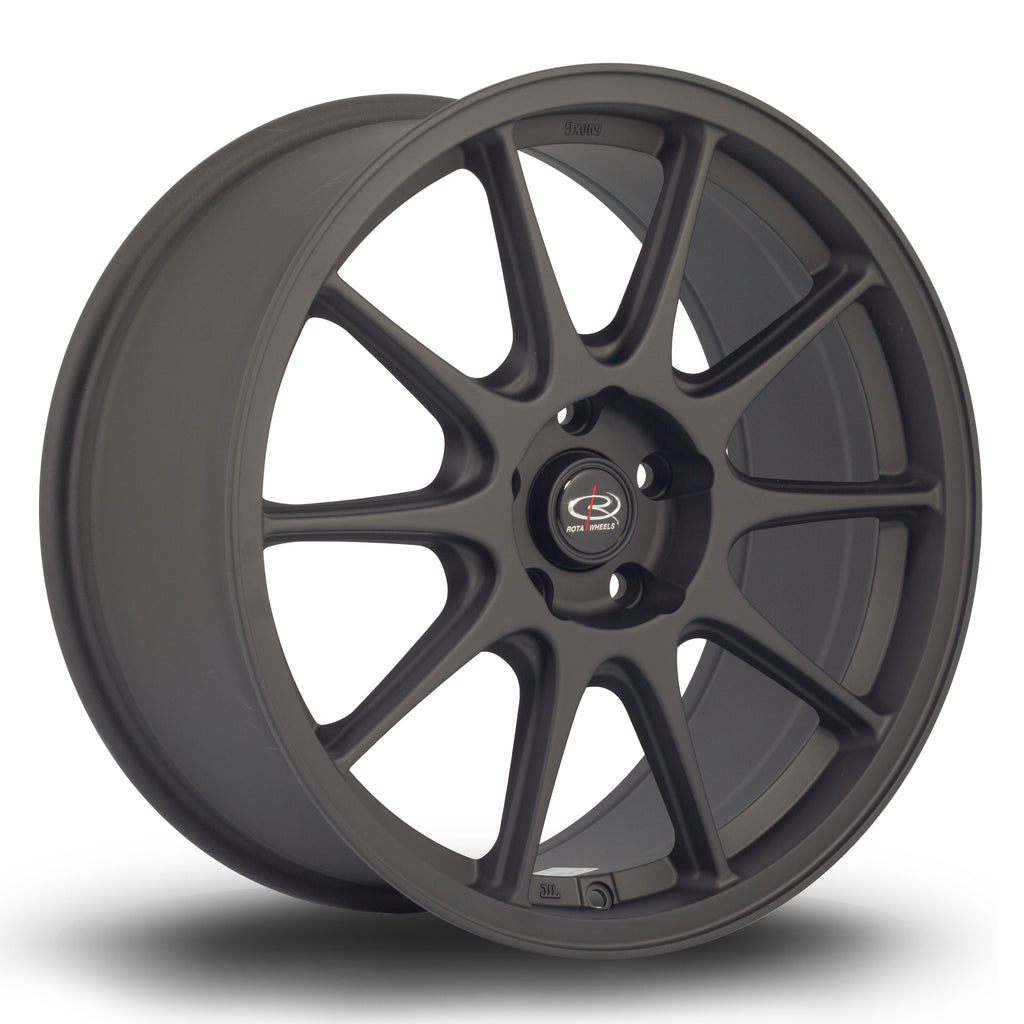 Cerchio in Lega Rota Strike 18x8.5 5x114.3 ET44 Flat Black