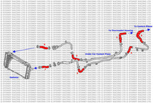 Carica l&#39;immagine nel visualizzatore di Gallery, Toyota MR2 SW20 Turbo &amp; NA Rev1-5 Kit tubi silicone Main Coolant