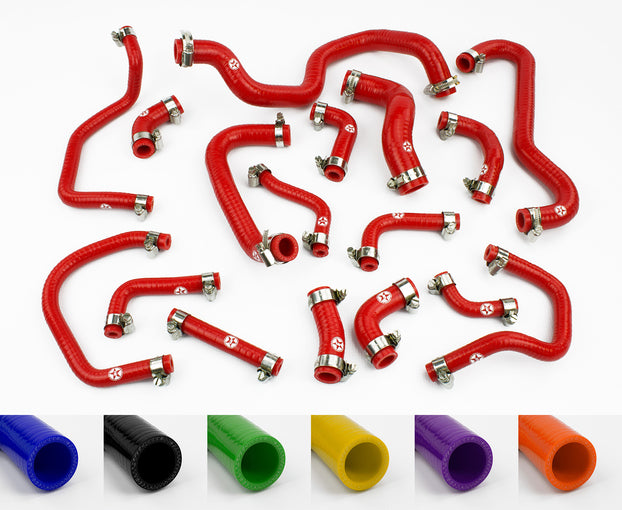 Toyota MR2 SW20 NA 3SGE Rev3-5 Kit tubi silicone Ancillary Coolant & Breather