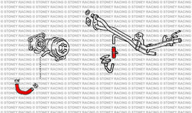 Toyota MR2 SW20 Turbo Rev1-2 / Celica GT4 ST185 Kit tubi silicone raffreddamento olio 