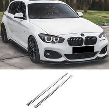 Carica l&#39;immagine nel visualizzatore di Gallery, BMW Serie 1 F20/F21 M-Power Facelift 2015-2019 Minigonne Versione 2 (2 Pezzi)