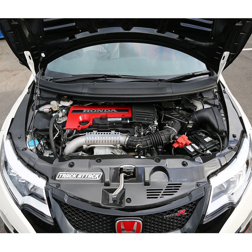 TEGIWA CARBON FIBRE ENGINE COVER HONDA CIVIC TYPE R FK2 - em-power.it