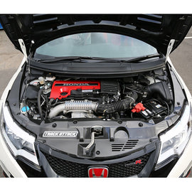 TEGIWA CARBON FIBRE ENGINE BAY SIDE COVERS HONDA CIVIC TYPE R FK2 - em-power.it