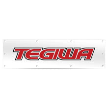 Load image into Gallery viewer, TEGIWA IMPORTS WORKSHOP GARAGE BANNER LARGE 270CM X 70CM - em-power.it