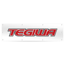 TEGIWA IMPORTS WORKSHOP GARAGE BANNER LARGE 270CM X 70CM - em-power.it