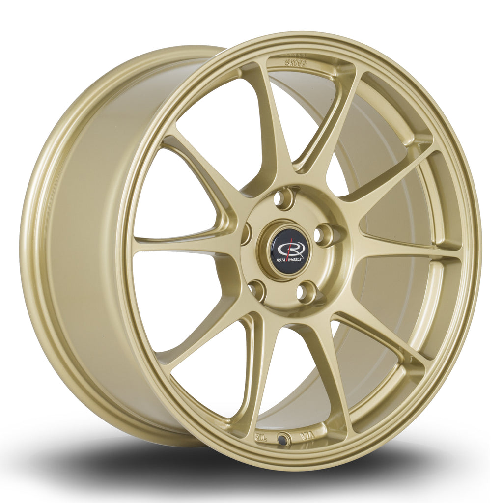 Cerchio in Lega Rota Titan 17x8 5x114.3 ET42 Gold