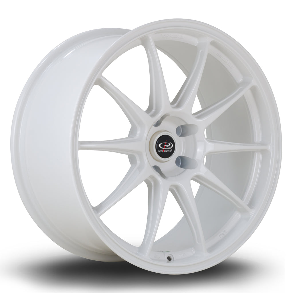 Cerchio in Lega Rota Titan 19x9.5 5x114.3 ET22 White