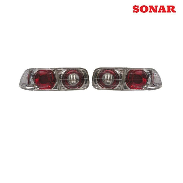 Sonar Fanali Posteriori Cromati (Civic 91-96 2/4dr) - em-power.it
