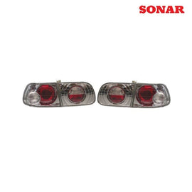 Sonar Fanali Posteriori Cromati (Civic 91-96 3dr) - em-power.it