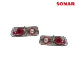 Sonar Fanali Posteriori Cromati (Civic 96-01 2dr) - em-power.it