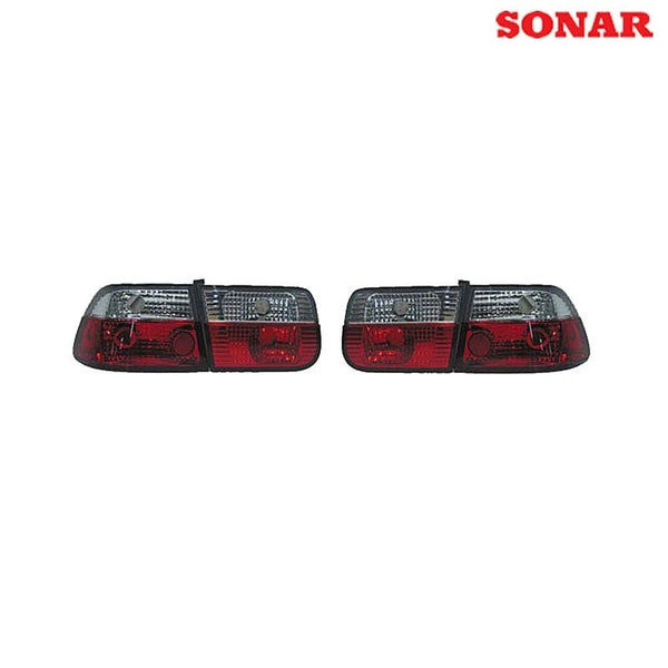 Sonar Fanali Posteriori Crystal Rossi/Clear (Civic 96-01 2dr) - em-power.it