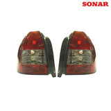 Sonar Fanali Posteriori Crystal Rossi/Clear (Civic 95-01 3dr)