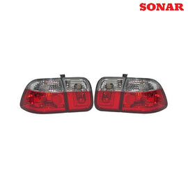 Sonar Fanali Posteriori Crystal Rossi/Clear (Civic 95-01 4dr) - em-power.it