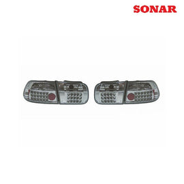 Sonar LED Fanali Posteriori Cromati (Civic 91-96 3dr) - em-power.it