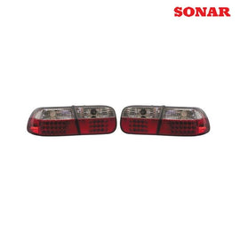 Sonar LED Fanali Posteriori Rossi Clear (Civic 91-96 3dr) - em-power.it