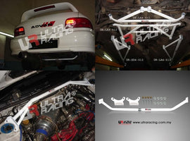 Subaru Impreza GC8 94-01 UltraRacing 4-Piece Strutbar/Brace Set - em-power.it