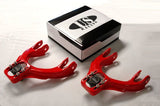 US-Racing Front Arm Camber Correction Kit Red (Civic 91-96/Del Sol/Integra)