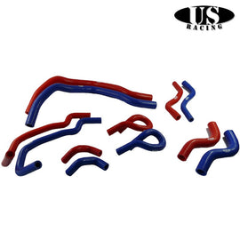US-Racing Tubazioni Radiatore in Silicone 6-Pieces (Honda D-Engines 91-01) - em-power.it