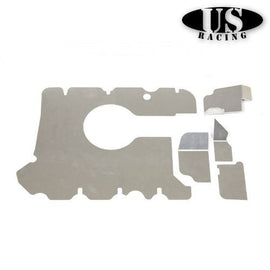 US-Racing Paratie Antisbattimento Coppa Olio Aluminum (Civic/Integra 01-05 Type R) - em-power.it