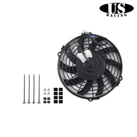 US-Racing Slim Fan Curved Blade 12V (Universal) - em-power.it