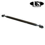 US-Racing Barra Duomi Posteriore Inferiore N-Style Polished (Civic 87-96/Civic 95-01 5dr/CRX/Del Sol/Integra) - em-power.it