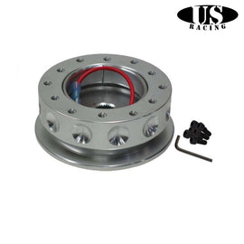 US-Racing Flangia Distanziale Volante Sportivo Short Silver (Civic 91-96/Del Sol/Integra 94-01) - em-power.it