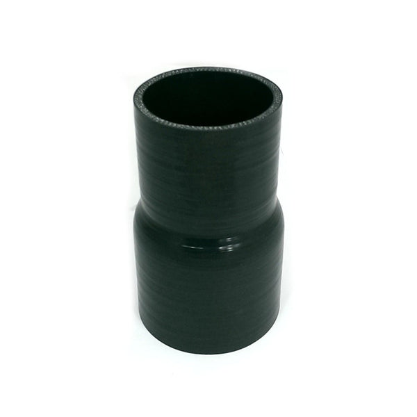 US-Racing Silicone Reducer 89mm>76mm Black (Universal) - em-power.it