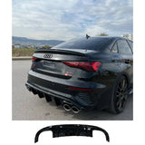 AUDI A3 S-Line Sportback 8Y 2020+ Diffusore Paraurti Posteriore