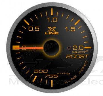 Stri Racing X-Line-Series SLM Manometro Pressione Turbo White (Universal)