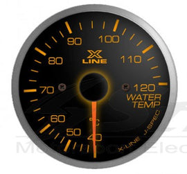 X-Line Manometro Nero  Temperatura acqua - em-power.it