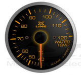 X-Line Manometro Nero  Temperatura acqua - em-power.it