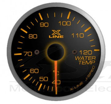 X-Line Manometro Nero  Temperatura acqua - em-power.it
