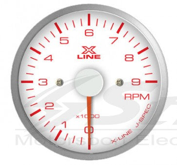 X-Line Manometro Bianco  Tachometer - em-power.it