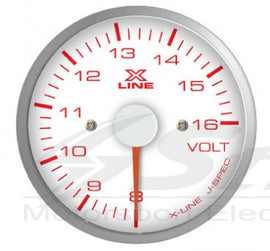 X-Line Manometro Bianco  Voltmetro - em-power.it